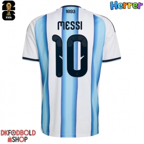 Argentina Lionel Messi #10 Hjemmebanetrøje VM 2026 Kort ærmer